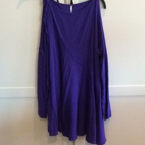 NWT.  Free People dress/shirt.  Shoulderless.